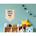 thumbnail image 5 of Rad Little Gal – Signo De Paz Sonriente – Decoración De Bandera, Regalos Para Niñas Y Niños – Cartel De Pared Para Guardería, Habitación De Bebé, Sala De Lectura, Sala De Juegos, Dormitorio, Puerta De, 5 of 5