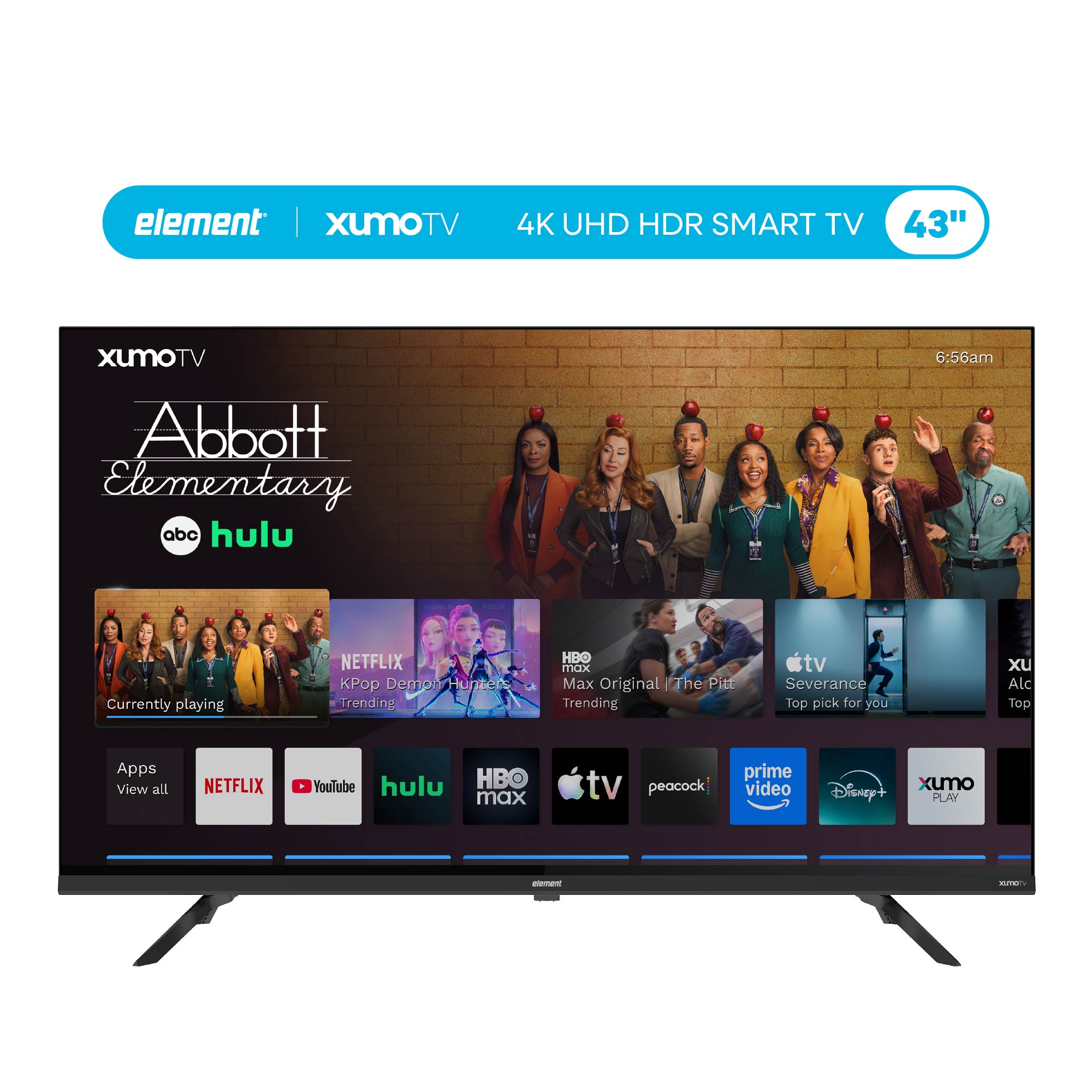 Element 43" Class 4K UHD (2160p) LED Smart Xumo TV E550AC43C