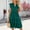 Green, variant on Women Casual Fashion Solid Color V Neck Short Sleeve Shirt Dress Women Casual Summer Short Casual Dress Dresses for Young Women Loose Dress for Women Summer Wrap Dress Dresses for Women Casual Long