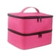 thumbnail image 1 of Bolsa de almacenamiento de de uñas de doble capa, con divisores ajustables, portátil, 30 rejillas, estuche organizador para secador de uñas,, 1 of 4