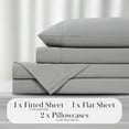 thumbnail image 3 of Stylish Pleated Hem 21-inch Extra Deep Pocket Comfortable Microfiber Sheet Set by Southshore Fine Linens, 3 of 10