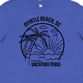 thumbnail image 4 of Inktastic Summer Vacation Mode Myrtle Beach South Carolina Youth T-Shirt, 4 of 5