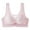 Pink, variant on hotojiny Women’s Wireless Lace Bra Plus Size No Underwire Bras Breathable Full Coverage Bralettes Comfort Padded Everyday Bra
