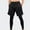 Black, variant on Amzcrzy Mens Pants Sweatpants for Men Men's Fake Two Piece Sports Close Fitting Running Elastic Dry Yoga Trousers Pants for Men Yoga Pants Jogging Pants for Men