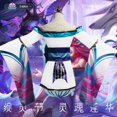 thumbnail image 4 of Disfraz de Anime LOL Ahri Spirit Blossom Ahri, peluca, vestido de juego, traje para fiesta de Halloween, Cosplay de cómic, 4 of 4