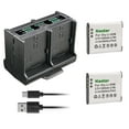 thumbnail image 1 of Kastar 2-Pack Battery and Quadruple Charger Compatible with Panasonic VW-VBX090, HX-WA2, HX-WA20, HX-WA20H, HX-WA20W, HX-WA2A, HX-WA2D, HX-WA2GK Digital Camera, 1 of 7
