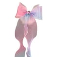 thumbnail image 2 of WIZUTIZ Pince à Cheveux Dégradée en Maille pour Petite Fille Accessoires pour Cheveux d'Enfants, Pince à Cheveux avec Franges en Ruban, Pince à Cheveux jusqu'à 30 % de Réduction, 2 of 2