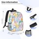 thumbnail image 5 of Easygdp Zebra Colourful Mochila Ligera de 15 Pulgadas para Estudiantes, Mochila Cómoda para la Escuela y Viajes, Correas Ajustables, 5 of 6