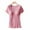 Watermelon Red, variant on Save Big Women's Maternity Tops Nursing Color Round Neck Short Sleeve Round Neck Breastfeeding Blouse