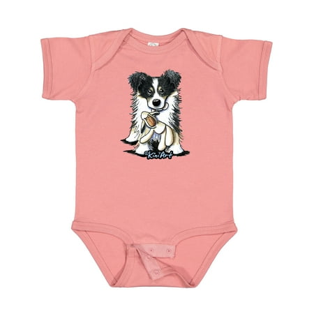 

Inktastic Tri-Color Border Collie Gift Baby Boy or Baby Girl Bodysuit
