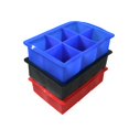 thumbnail image 2 of Molde de cubitos de hielo con diseño de cubo de hielo cuadrado de grado alimenticio, accesorios de cocina para barra de bandeja de hielo de 6 rejillas, 1 ud.AzulCN Deng Xun unisex, 2 of 2
