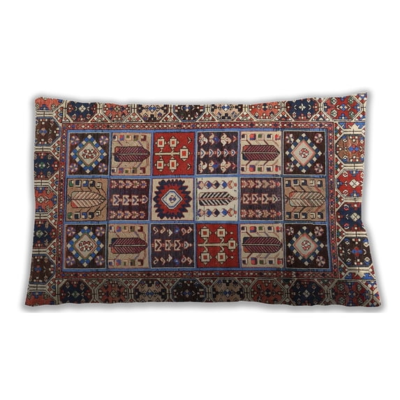 Ahgly Company Indoor Rectangular Traditional Lumbar Throw Pillow, 13 inch by 19 inch