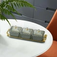 thumbnail image 6 of Baoblaze Divided Dried Fruit Plates Food Storage Container for Appetizer Green, 6 of 8