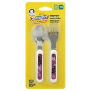 Gerber Graduates Fashion Argyle Fork & Spoon Set