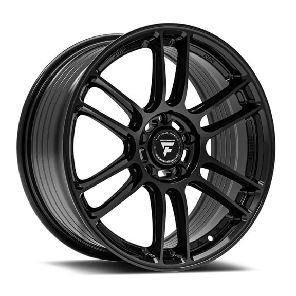 18x8 Fittipaldi FS368 Black Wheel 5x100 (35mm)