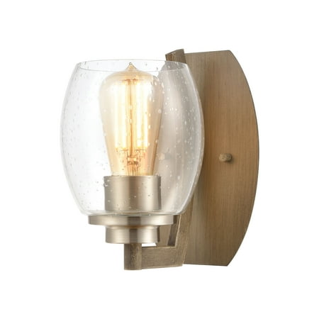 

Elk Home Bixler 8 High 1-Light Sconce - Light Wood