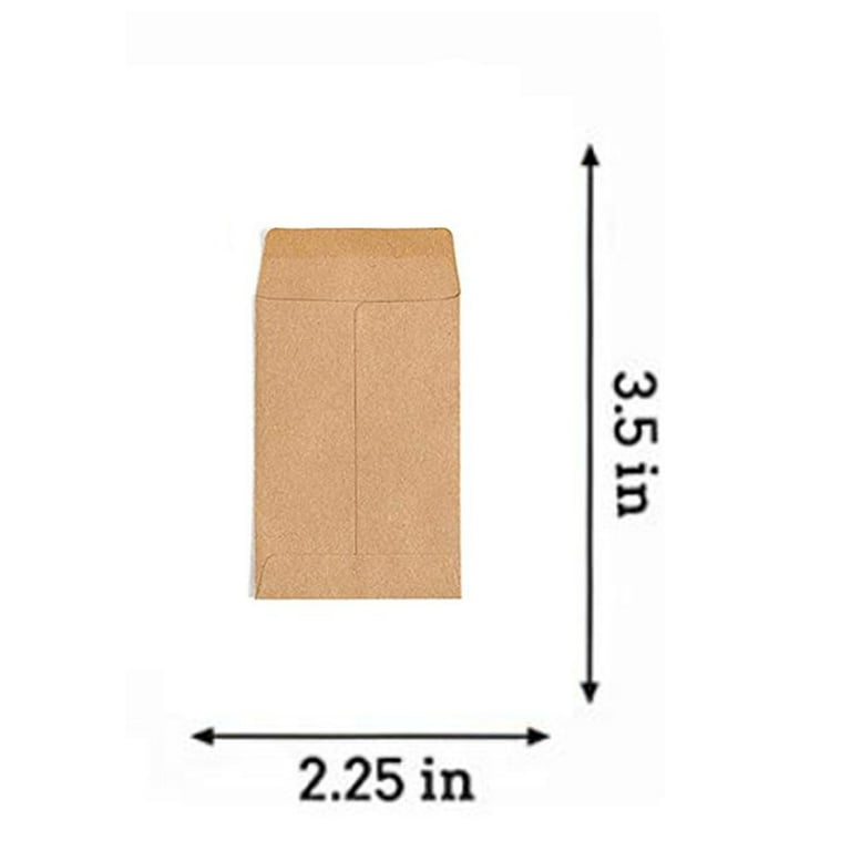 Cash Envelopes 100pcs Kraft Small Coin Envelopes Seed Envelopes Mini Parts  Small Items Stamps Storage Packets Envelopes For Gift - AliExpress