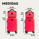 thumbnail image 5 of Set de 4 Maletas de Viaje Rígidas 20 y 18 Pulgadas con 2 Neceseres de 11 Pulgadas Equipaje Ligero con Ruedas 360 y Candado TSA Seraphiel, 5 of 6