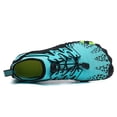 thumbnail image 3 of Unisex Water Shoes Quick Dry Barefoot Sports Comfort Diving Aqua Surf Walking Beach Shoes Green 43, 3 of 7