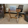 thumbnail image 7 of Eccostyle Solid Bamboo Folding Desk - Caramel, 7 of 7