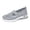 Grey, variant on Women Casual Shoes Summer Mesh Breathable Material Round Toe Non One Foot Stirrup Design Classic Casual Sneakers Comfortable Footwear For Daily Leisure Wear ,Us Size:6