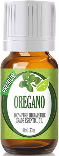 Healing Solutions Oregano - 100% Pure, Best Therapeutic Grade Essential Oil - 10ml
