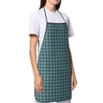 thumbnail image 3 of XMXY Chef Aprons with Pockets for Women Men, Houndstooth Check Waterproof Cooking Kitchen Aprons, 28.3 x 20.4 inches, 3 of 8