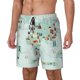 thumbnail image 1 of Balery World Travel Map Bañador para hombre, shorts de playa de secado rápido con entrepierna y forro de compresión-Medium, 1 of 6