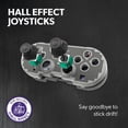 thumbnail image 2 of Retro Art Wireless Gaming Controller with Hall Effect Joystick, Bluetooth PC 15H Battery Life for , 2/OLED/Lite, Steam, Windows 10/11, Android, iOS, 2 of 4