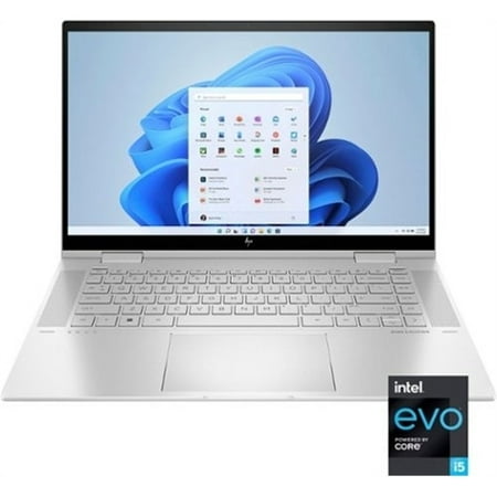 HP ENVY x360 15-EW0013 15.6" Touch 8GB 256GB SSD Core™ i5-1235U 1.8GHz WIN11H, Natural Silver
