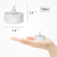thumbnail image 2 of Lámpara De Vela Sin Llama, Luz De Vela Parpadeante, Lámpara De Vela, Luz De Té Led Para Hotel En Casa Monstrate HA019773-00, 2 of 5