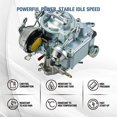 thumbnail image 3 of SPEEDWOW 1-Barrel CARB Carburetor for GMC Chevrolet Chevy 292 L6 Engines 4.1L 250 AND 4.8L 292 2007-2016 Replacement for 7043014 7043017 7047314 Cu Carburetor Rebuild Kit Electric Choke, 3 of 7