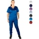 thumbnail image 1 of Pijama Quirurjica Uniforme Medico Clinico Mujer Recto Azul real XS, 1 of 5