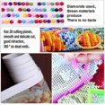 thumbnail image 2 of 30x40cm Adultos Niños 5d Diy Diamond Art Painting Set - Panda Mignon Aux Grands Yeux, Broderie Diamants, Set De Peinture Sur Toile Avec Cristau, 2 of 5