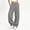 *Gray, variant on ClodeEU Women's Drawstring Elastic Waist Curved Seam Wide Leg Sweatpants,Casual Loose Soft Palazzo Trousers with Pockets Black,Women's Plus L