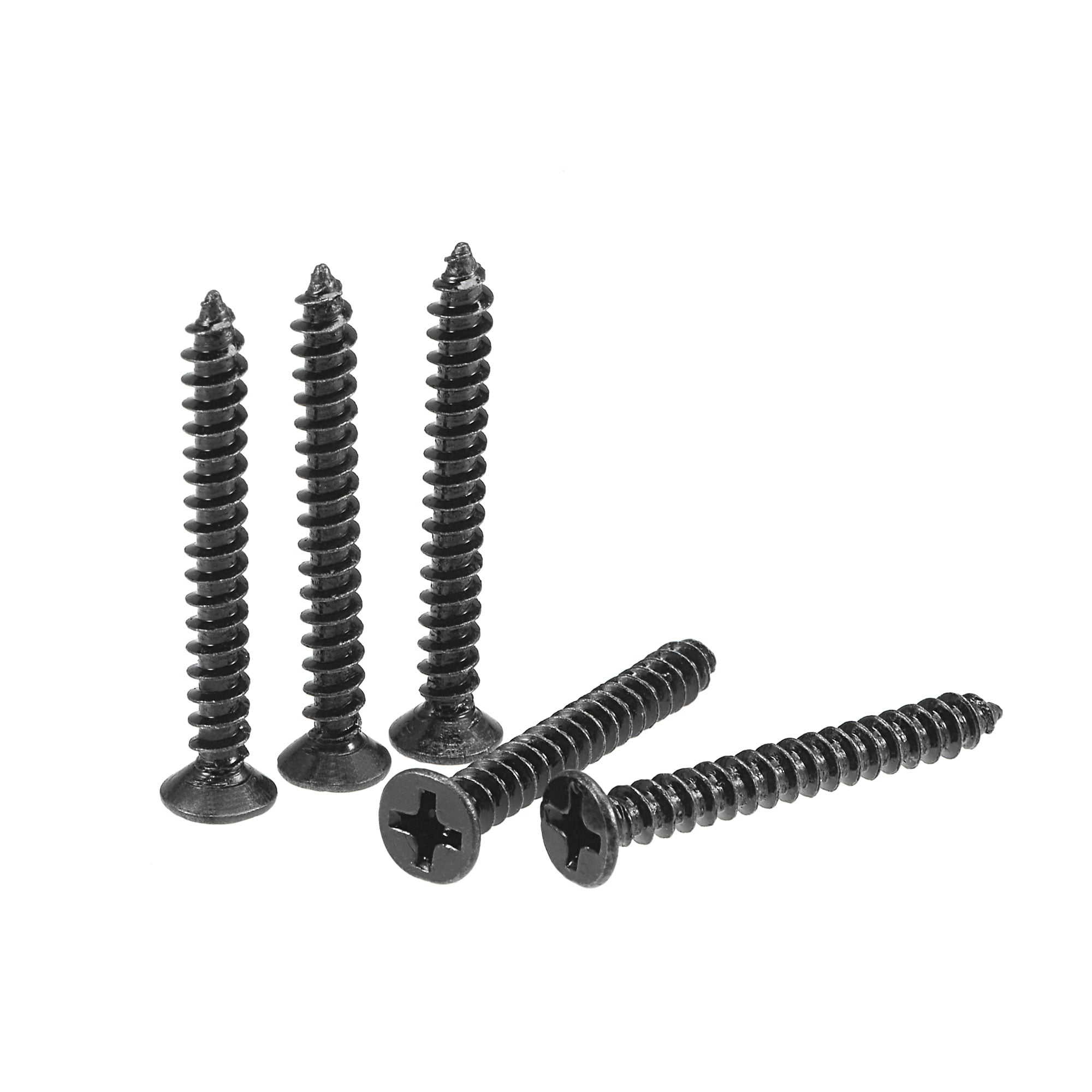 M4 30mm Truss head self tapping black oxide type-A point 10 pcs 