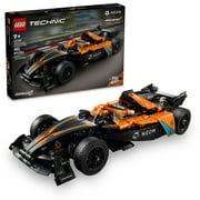 LEGO Technic NEOM McLaren Formula E Race Car Toy, Model Pull Back Car Toy, McLaren Toy Car Set for Kids, Birthday Gift Idea for Boys and Girls Aged 9 and Up, 42169