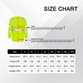 thumbnail image 7 of TCCFCCT High Visibility Shirts for Men Women Class 3 Hi Vis Long Sleeve Shirts for Men Construction, Reflective Safety Work Shirts, Meet ANSI, CXC-Yellow L, 7 of 7
