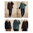 thumbnail image 4 of Sudadera con capucha suelta para mujer Sudaderas informales acolchadas cálidas con capucha Romacci Sudadera de mujer, 4 of 7