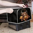 thumbnail image 2 of SEANATIVE Highland Cow Toaster Cover Bread Machine Cover Fits for Most Standard 2 Slice Toasters Keep Toaster Free From Dust And Fingerprint Oven Dustproof Cover, Fall Maple Leaf, 2 of 7
