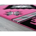 thumbnail image 2 of United Weavers Drachma Volos Southwestern Geometric Runner Rug, Pink, 2'7" x 7'4", 2 of 5