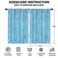 thumbnail image 2 of Blackout Kids Curtains,Blue White Tie Dye Textured Pattern Childrens Insulated Curtains Set Of 2,Bedroom Essentials,Toddler Room Decor 52"x84", 2 of 5