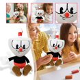 thumbnail image 1 of DEBGFS Cuddle with Cuphead  Cuddly Cuphead Friend Plush Doll Toy Gift Cartoon Style Children‘s Rag Doll Doll,b, 1 of 6