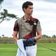 thumbnail image 3 of Balery Dark Red Hooded Girl Camisa Polo de Hombre con Estampado, de Manga Corta y Tejido Medio, Camisa Tipo Golf Polo-Large, 3 of 6