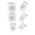 thumbnail image 2 of QJUHUNG Salt and Pepper Shaker Stoppers Plastic Salt Shaker Plug  Replacement Plug Bottle Caps Reusable Clear Round End Cap for Bottles Pipes, 2 of 7