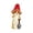 C, variant on Garden Statue Mushroom Hat Elf Figurine Weather Resistant Sculpture for Yard Patio Flower Bed Backyard Courtyard