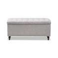 thumbnail image 3 of Banc de Rangement Kaylee en Beige Grisâtre, 3 of 8