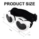 thumbnail image 2 of Gafas de sol para perros Gafas pequeñas Correa ajustable Protección UV Gafas de sol antivaho con forma de corazón para perros Gafas de sol para perros, 2 of 6