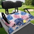 thumbnail image 4 of Uourmeti Palm Leaf Print Golf Cart Seat Covers Front Pockets, Fit for Club Golf Cart Club Car Golfcart Suitable for EZGO TXT RXV Club Car DS Precedent, 4 of 8