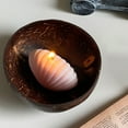 thumbnail image 1 of Juego de cuencos de coco ANGGREK textura única reutilizables respetuosos con el medio ambiente, 1 of 8